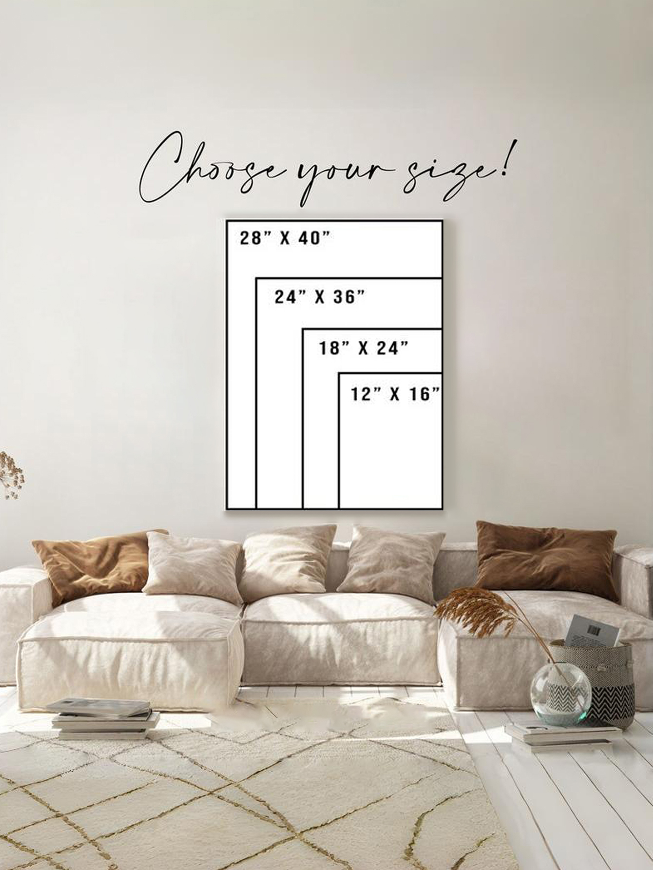 Custom Modern Arch Wedding Photo Welcome Sign